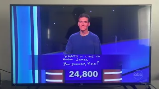 Jeopardy! Masters (May 12, 2023) James Holzhauer Wins Game 8!