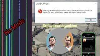 GTA V Corrupted Save file access to north yankton etc (no mods)