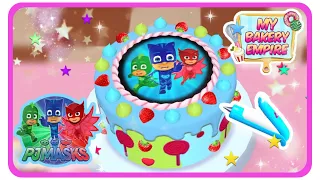 Fun Learn 3D Cake Cooking & Colors PJ MASKS CAKE My Bakery Empire Bake Decorate Cakes Game | Catboy