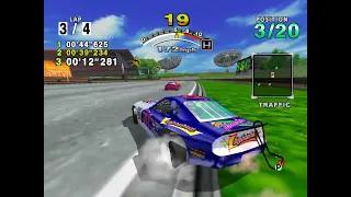 Daytona USA (Dreamcast) - Rin Rin Rink 1st Place (Lightning - Normal)