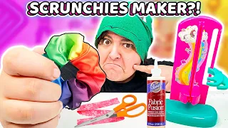 A Scrunchies Maker?! Testing Cheap vs Expensive Craft Kits