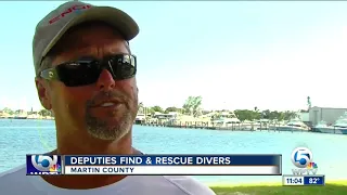 Divers rescued in rough seas off Martin County