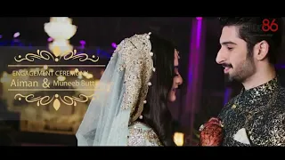 Aiman & Muneeb Engagement | Pakistani Wedding Highlights Karachi | Asian Wedding Highlights 2020