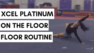 On The Floor Gymnastics Floor Routine | Taylor Krippner