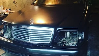 Mercedes v12 за 100к. Что происходило целый месяц! 18 эпизод.