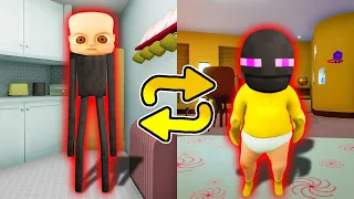 SAVING BABY IN MINECRAFT?! The Baby IN Yellow VS MINECRAFT