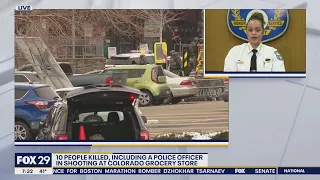 Philadelphia Police Commissioner discusses Boulder shooting, ongoing gun violence