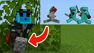 This Saved Me in Minecraft Youtuber World War (ft. rekrap2 & Wifies & MrCube6)