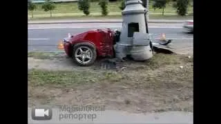 ЖЕСТЬ! ФЕРАРРИ РАЗОРВАЛО ПОПОЛАМ Ferrari crash