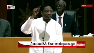 Motion de censure contre le Gouvernement - Prise de parole de Pape Djibril Fall