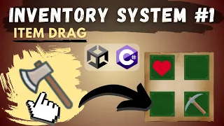 Unity INVENTORY SYSTEM Tutorial #1 - item drag & drop