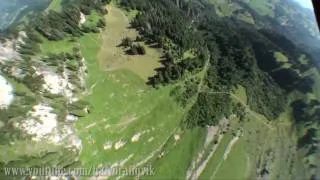 Working on a line, "the crack" - Wingsuit proximity by Halvor Angvik