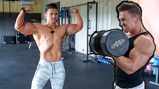 I GOT HACKED | HUGE ARM WORKOUT