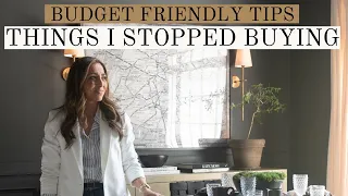 THINGS YOU SHOULD STOP BUYING | BUDGET FRIENDLY HOME TIPS & TRICKS