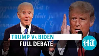 Trump Vs Biden final faceoff l Full presidential debate l US Election 2020