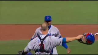 AROLDIS CHAPMAN - Strikes OUT the Side (Bot 9) Cubs WIN NLDS