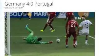 Germany 4-0 Portugal All Goals & Highlights HD ( FIFA World Cup Brasil 2014)