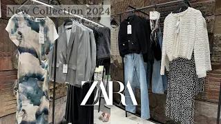 💜ZARA WOMEN’S NEW💘SPRING COLLECTION APRIL 2024 / NEW IN ZARA HAUL 2024💋🏝️