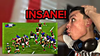 AMERICAN Reacts To (MOST INSANE RUGBY GAME) (FRANCE VS SOUTH AFRICA)