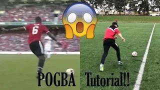 Learn the Paul Pogba pass! Striking the ball tutorial - Joner 1on1