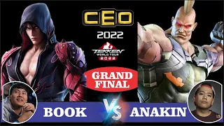 The Closest Grand Final EVER! Talon Book vs RB Anakin - CEO 2022 #Tekken7