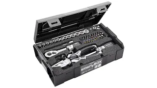 Smartybox S1 1/4” Doppenset, 61-Delig