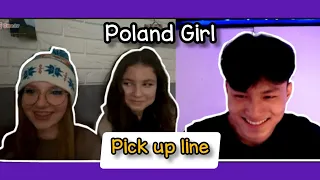 Pick-up lines and funny reaction with Poland Girls