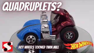 Hot Wheels Tooned Twin Mill Redline Conversion - Another Sister