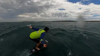 Down Wind Foil Hydrofoil Byron Bay