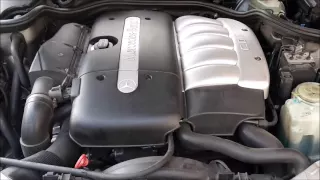 Motor Sesi: Mercedes E270 CDI / W210 / 170 PS