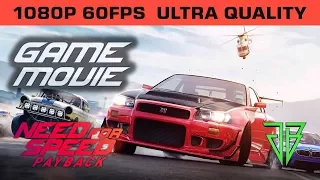 NEED FOR SPEED PAYBACK All Cutscenes - NEED FOR SPEED PAYBACK Game Movie - 1080p60fps Ultra Settings