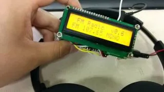 RDA5807 FM Radio using Arduino Mini