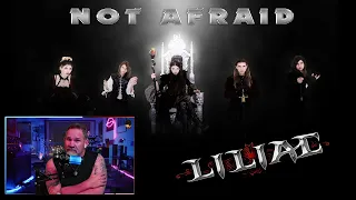 Rock singer FINALLY reacts to Liliac!!! Not Afraid