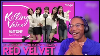 RED VELVET | Dingo's Killing Voice REACTION | I have died and gone to vocal heaven!!