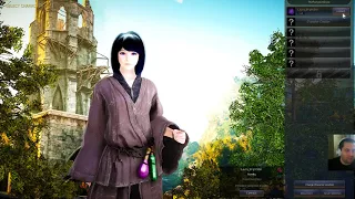 Black Desert Online Witch leveling 1-32 on a new account