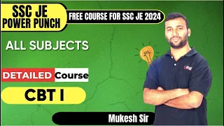 SSC FULL CONTENT FREE | SSC JE 2024 | 7TH JUNE 2024 | DIPLOMA | D2D | DEGREE STUDENTS