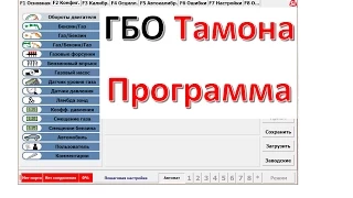 ГБО Tamona Программа ➔ Тамона LiquidSi 2.20 rus