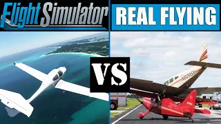 Can You Tell the Difference Between Flight Sim and the REAL thing? #FS2020