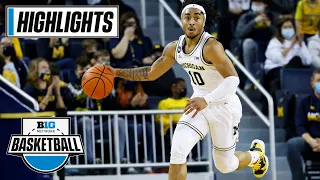 Tarleton State at Michigan | Big Ten Men's Basketball | Highlights | Nov. 24, 2021