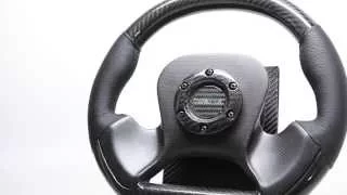 NRG Carbon Fiber Flat bottom Steering Wheel ST-X10CF