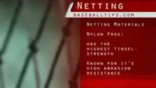 How To - Baseball & Batting Cage Netting