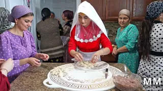 Ahiska HİNKAL Day in USA/ Nabizhan & Isminaz/Хинкал Невесты ,Турецкая Свадьба/video by MukadimMedia