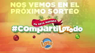 Sorteo LOTO 3:00 p.m. 22 de diciembre del 2021