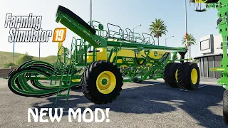 NEW JOHN DEERE AIR SEEDER in Farming Simulator 2019 | BRAND NEW MOD | PS4 | Xbox One | PC