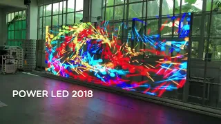 Power Led Trans-eyes glass video wall