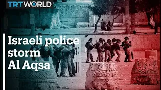 Hundreds wounded as Israeli police storm Al Aqsa mosque