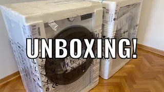 New Beko washer & dryer UNBOXING!