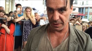 Till Lindemann, Rammstein (18.06.2016) autographs