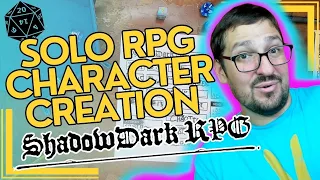Solo Roleplaying Prep using Shadowdark RPG & Unnatural Selection!
