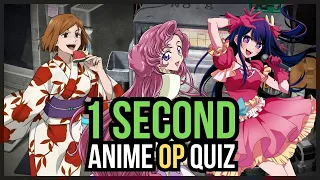 GUESS THE ANIME OPENING IN 1 SECOND ⏰ 30 Anime Opening Quiz 🌸🎵 v3